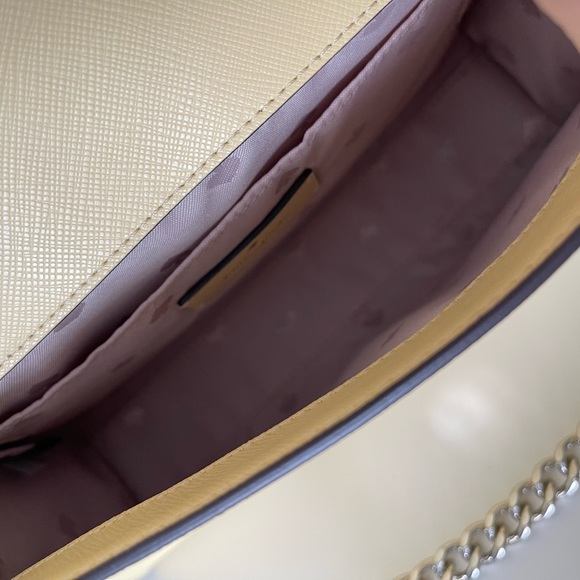 Kate Spade Monotone Yellow Gold Convertible Crossbody - Picture 6 of 7